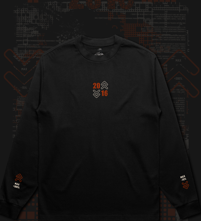 2016 Difficulty Adjustment - Premium Longsleeve T