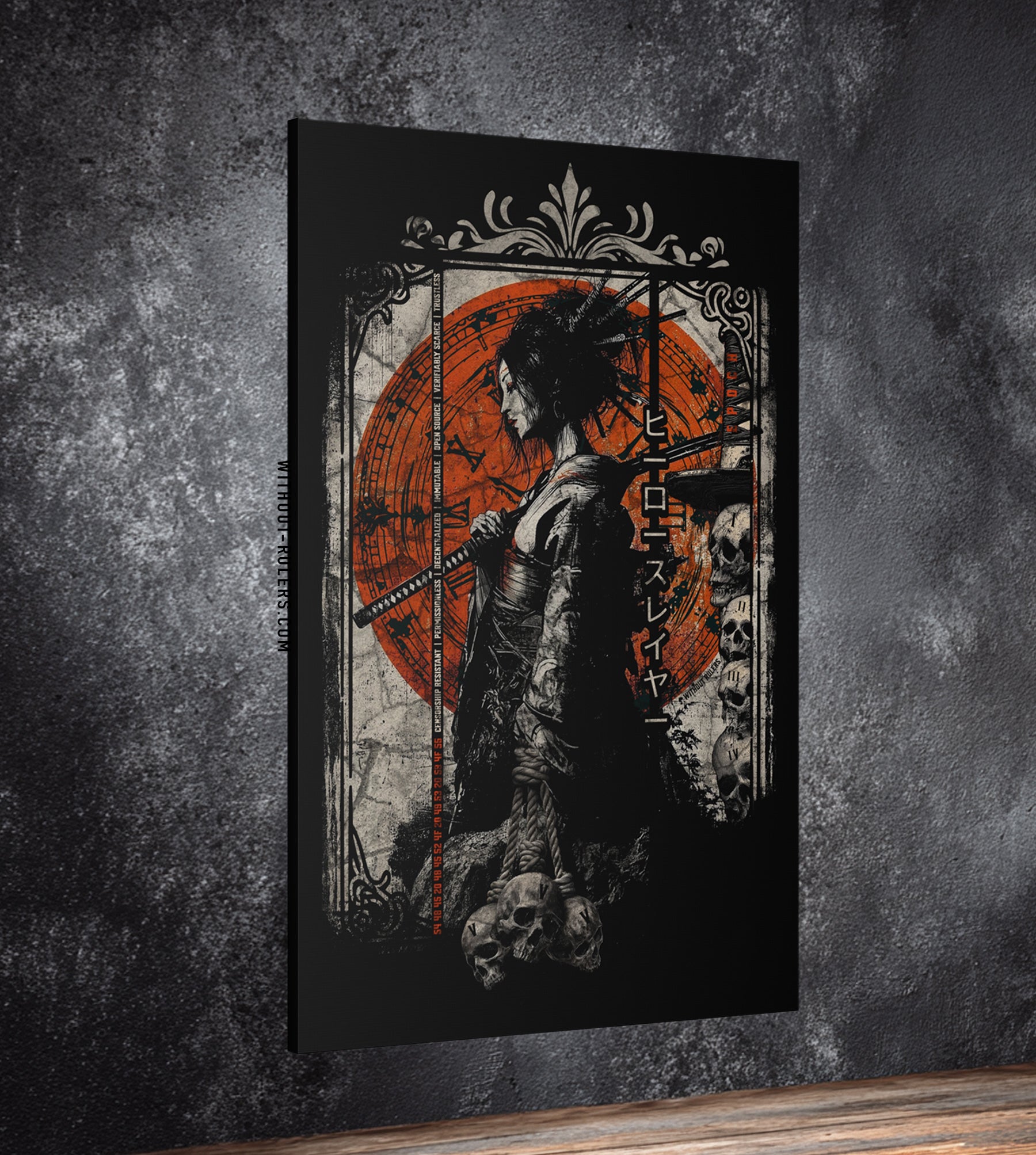 Hero Slayer - Color Canvas Print