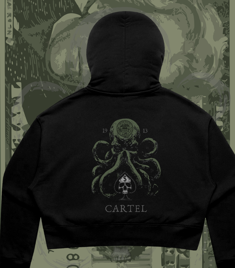 Cartel - Women's Premium Crop Hoodie