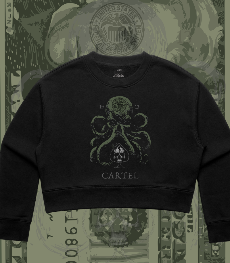 Cartel - Women's Premium Crop Sweatshirt