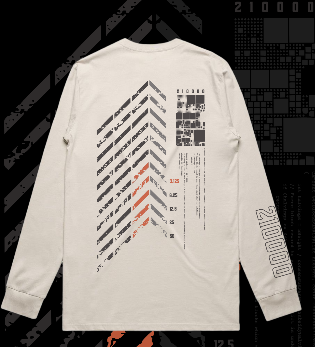 Epoch V "210000 Blocks" Premium Long Sleeve T
