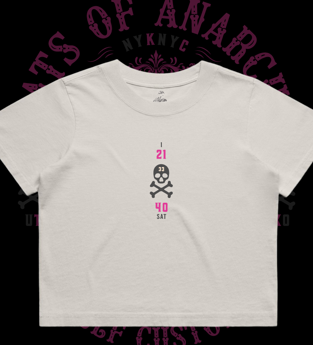 Sats of Anarchy - Women's Premium Croptop