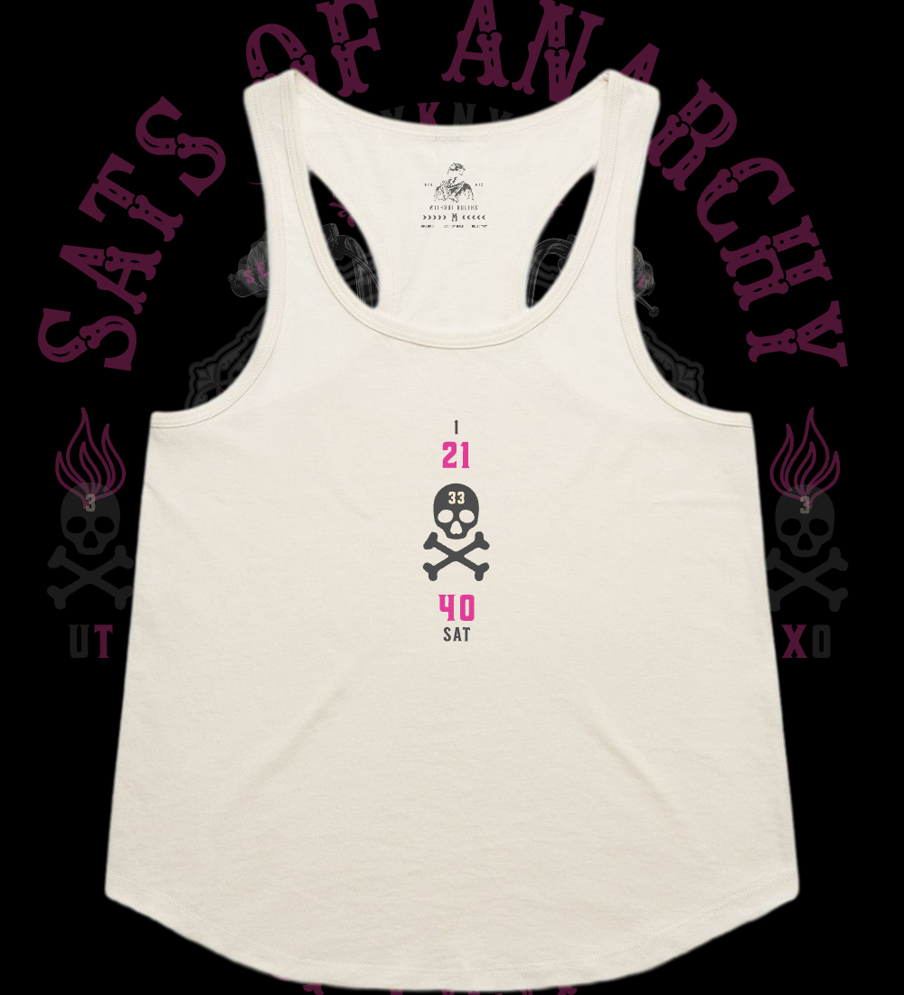 Sats of Anarchy - Women's Premium Racerback