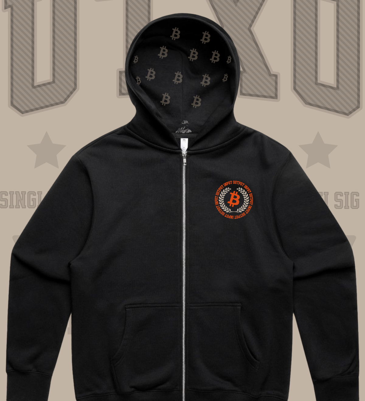 UTXO University Premium Full-zip Hoodie
