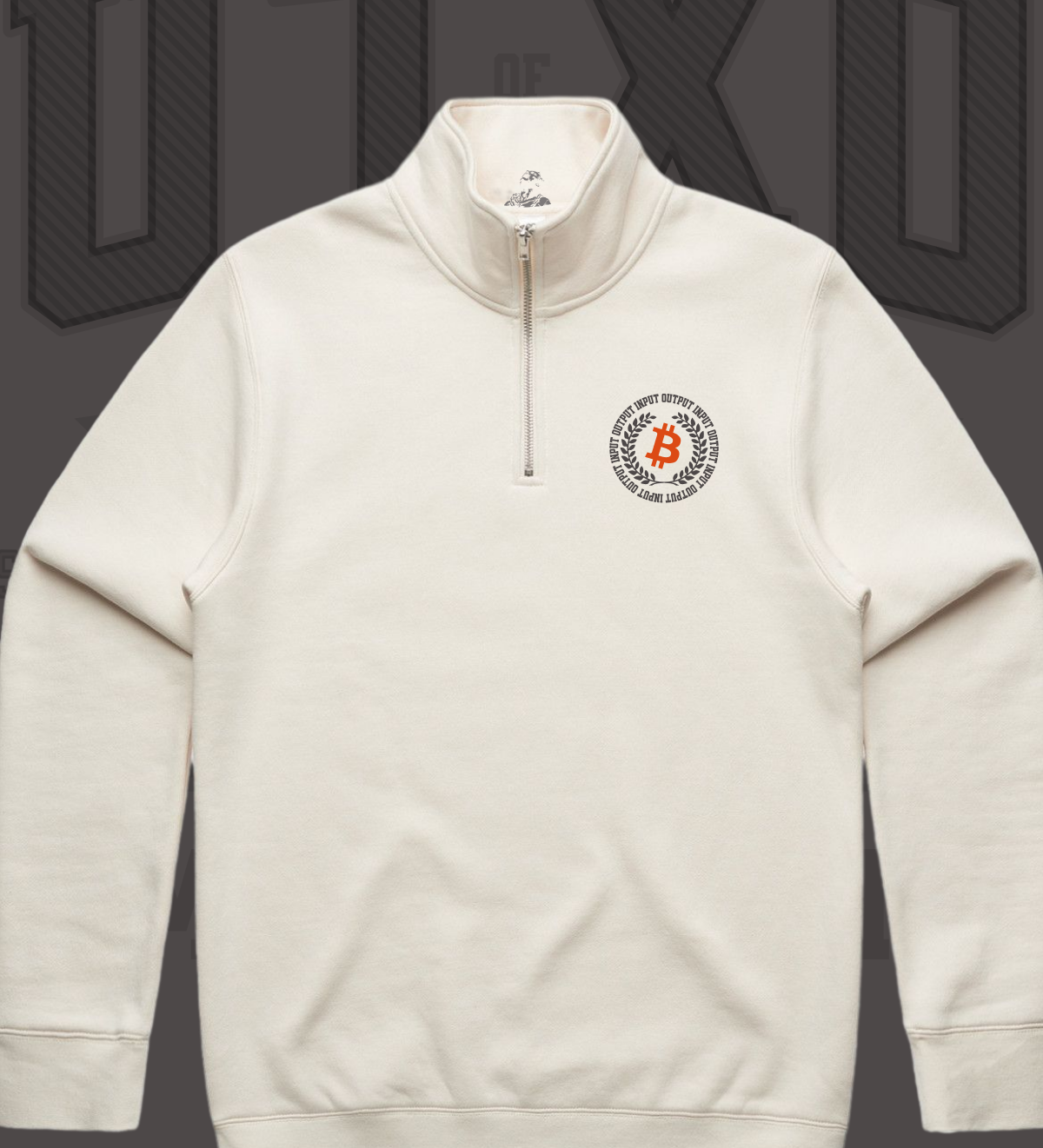UTXO University Premium Half-Zip Sweatshirt