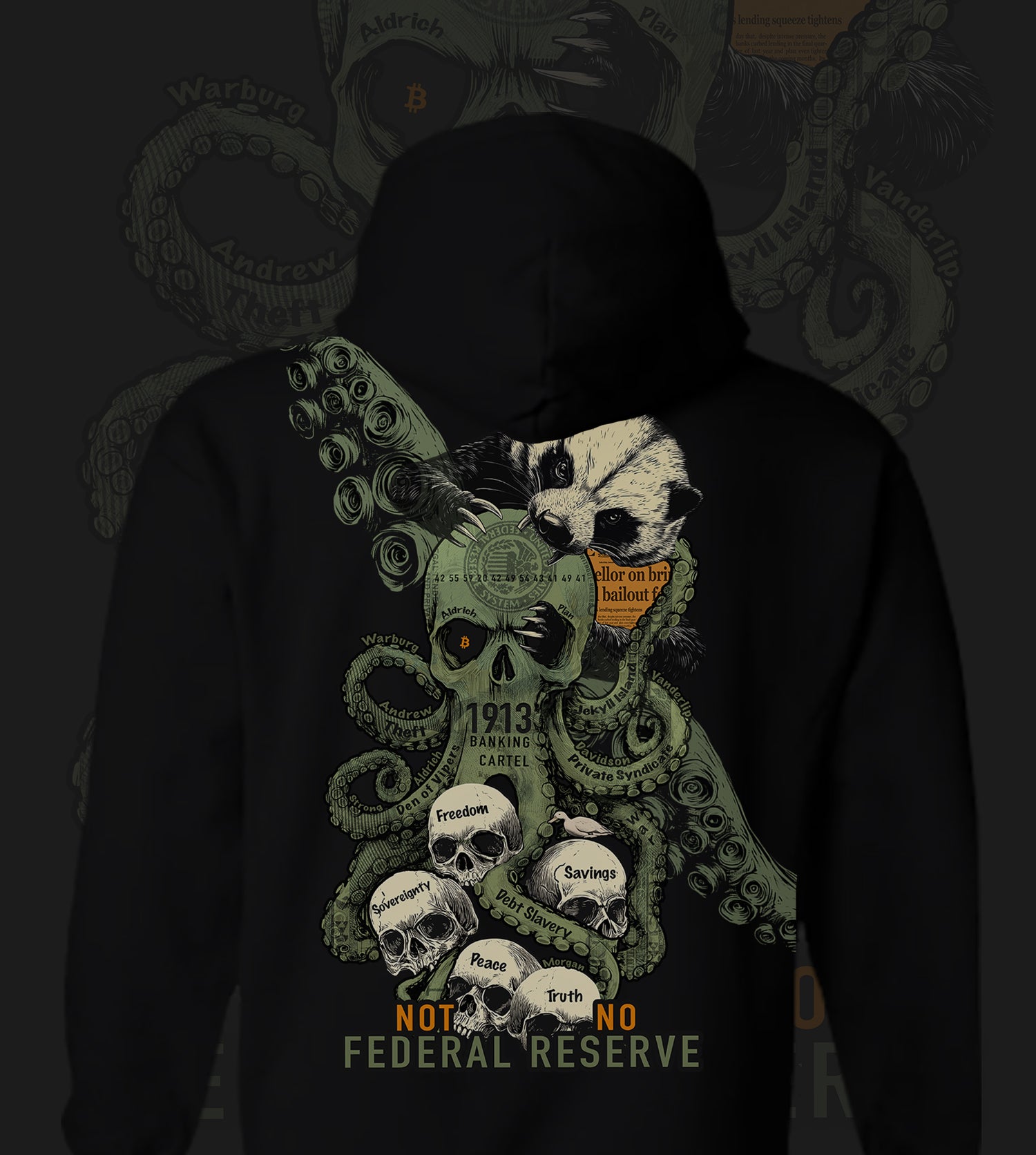 "Badger vs Cartel" Premium Hoodie