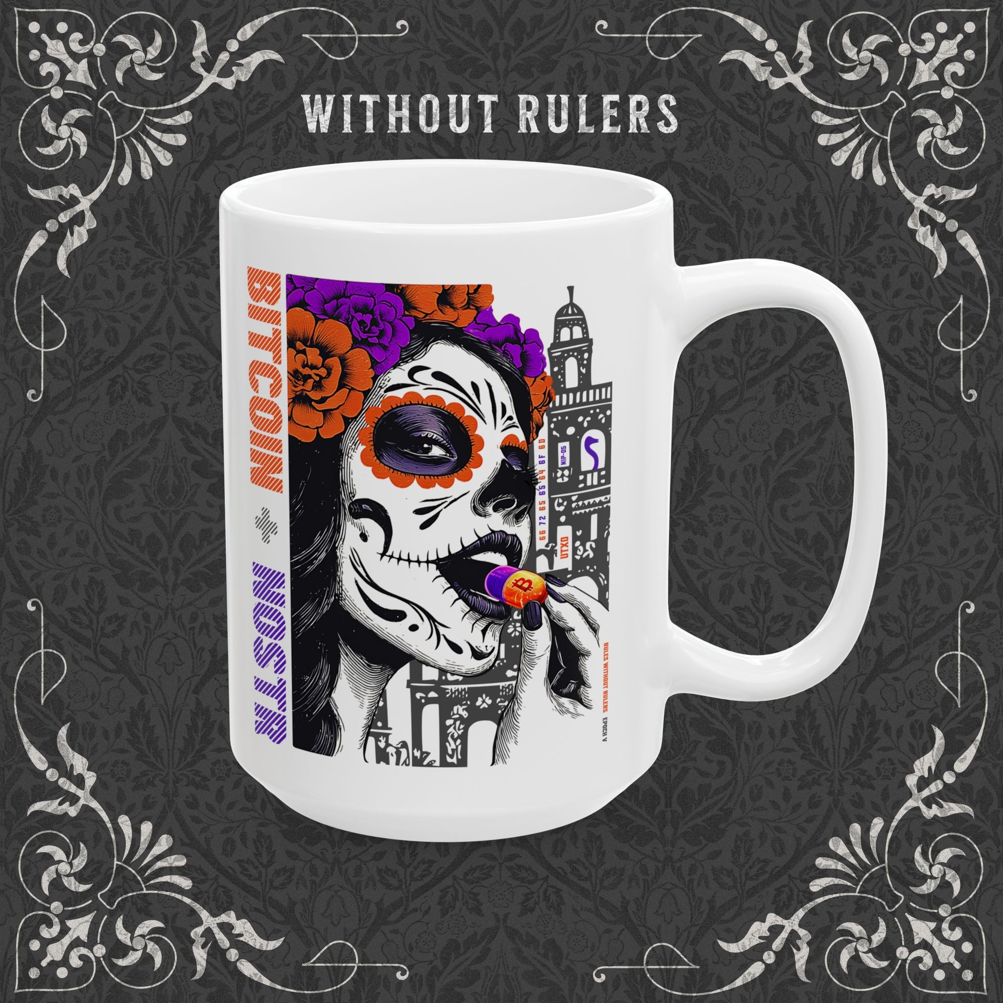 Bitcoin + Nostr Mug