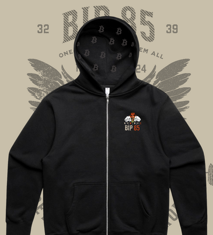 BIP-85 Premium Full Zip Hoodie