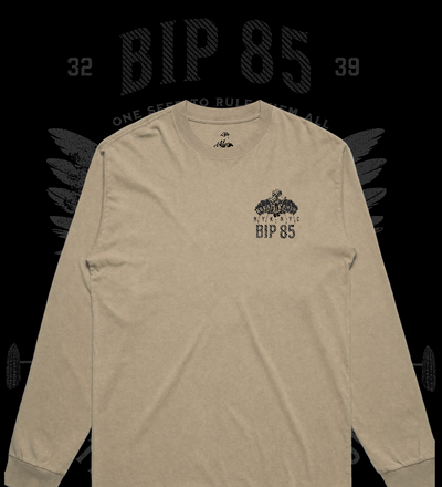BIP-85 Premium Heavy Faded Longsleeve
