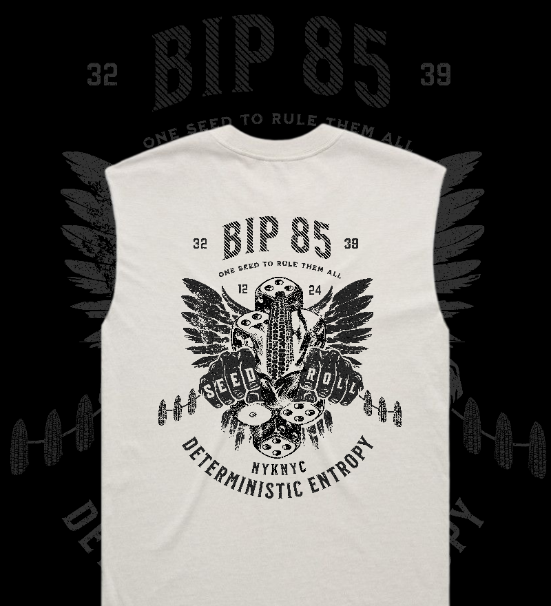 BIP-85 Premium Heavy Faded Tank