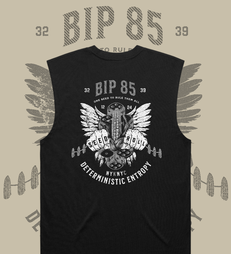BIP-85 Premium Heavy Faded Tank