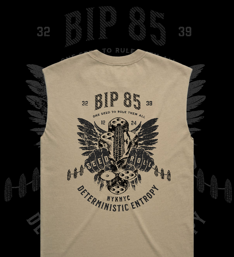 BIP-85 Premium Heavy Faded Tank