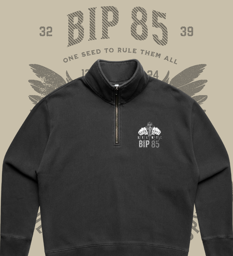 BIP-85 Premium 1/4 ZIP Sweater