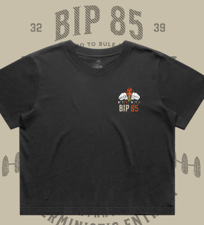 BIP-85 Premium Women's Heavy Faded Crop Top