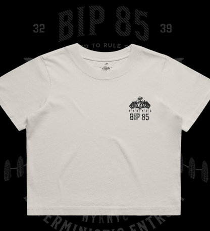 BIP-85 Premium Women's Heavy Faded Crop Top