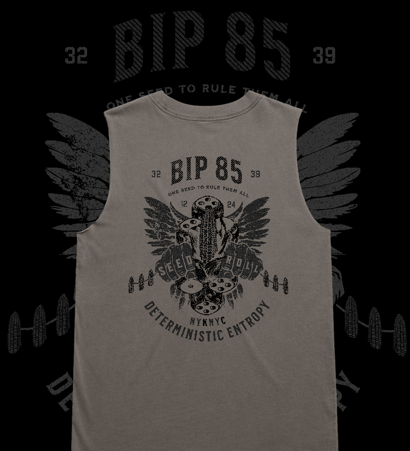 BIP-85 Premium Women's Heavy Faded Tank