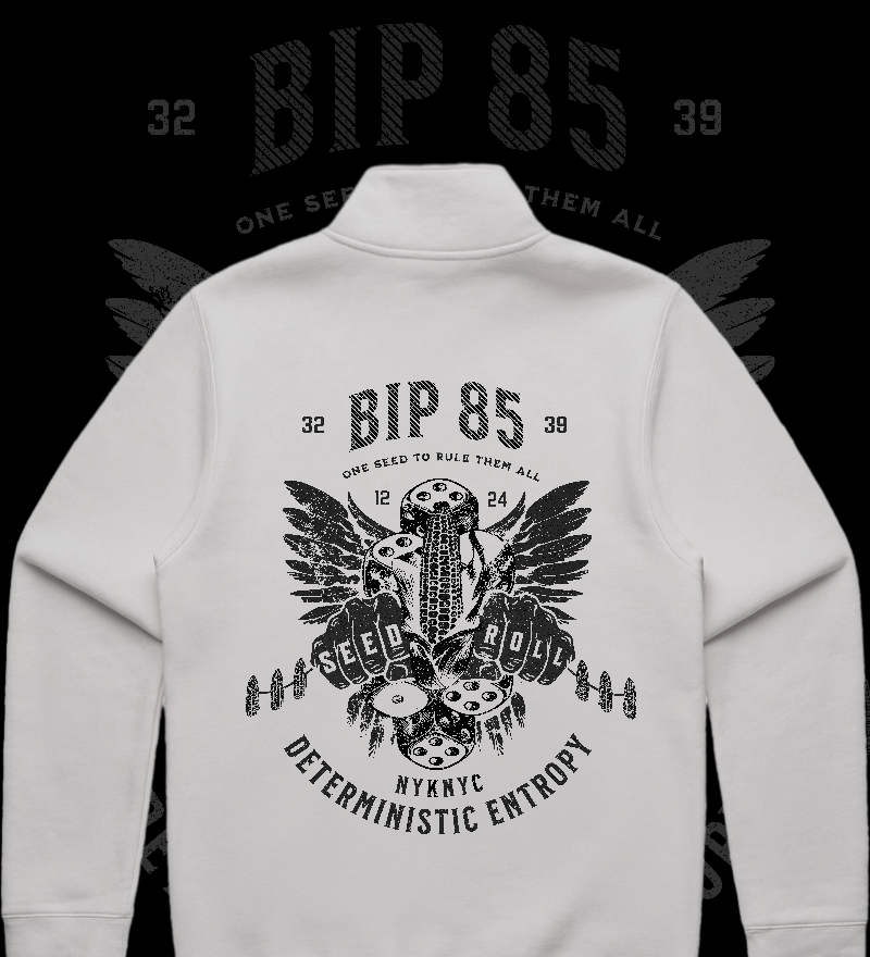 BIP-85 Premium 1/4 ZIP Sweater