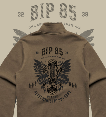 BIP-85 Premium 1/4 ZIP Sweater