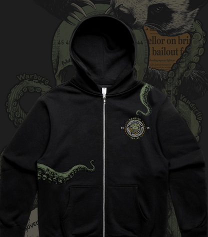 "Badger vs Cartel" Full-Zip Premium Hoodie