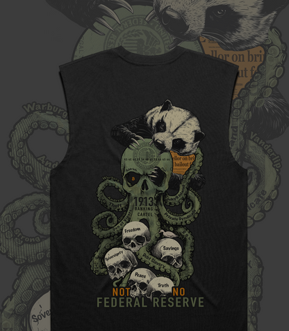 "Badger vs Cartel" Premium Mens Tanktop