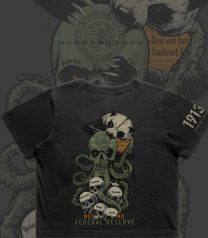 "Badger vs Cartel" Premium Womens CropTop