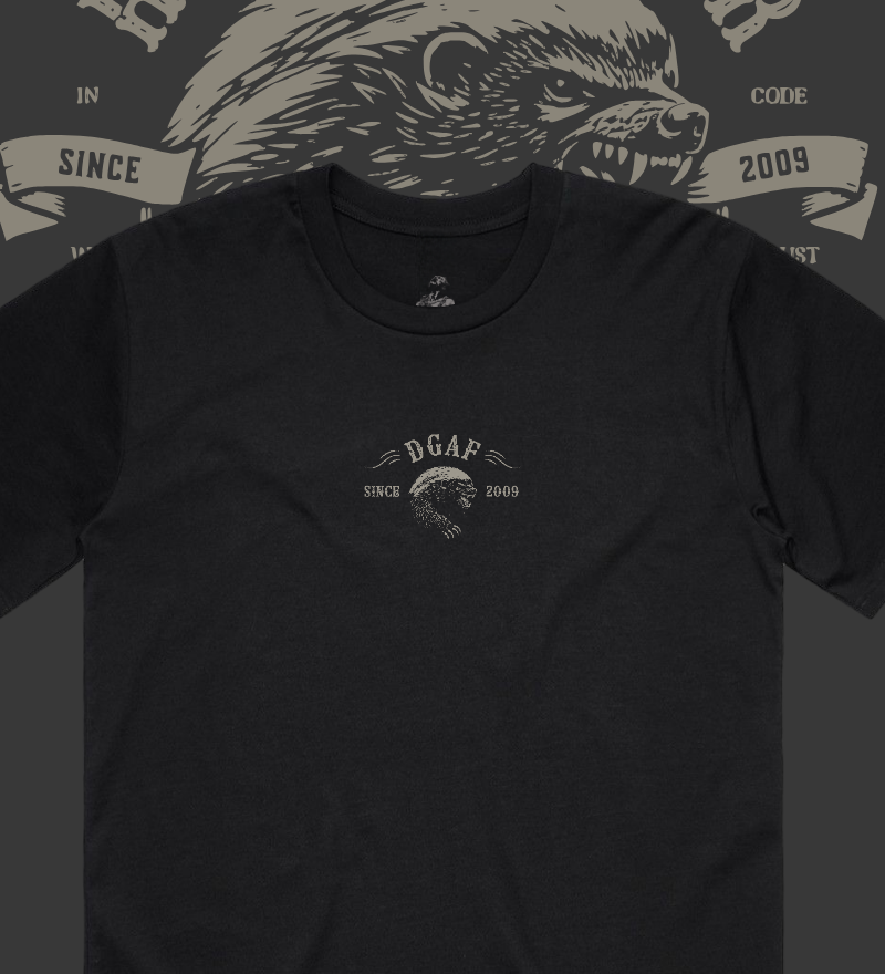 Honey Badger DGAF - Premium T-Shirt