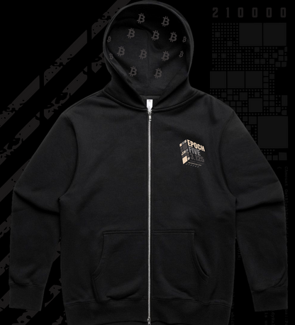 Epoch V "210000 Blocks" Full-ZIP Premium Hoodie