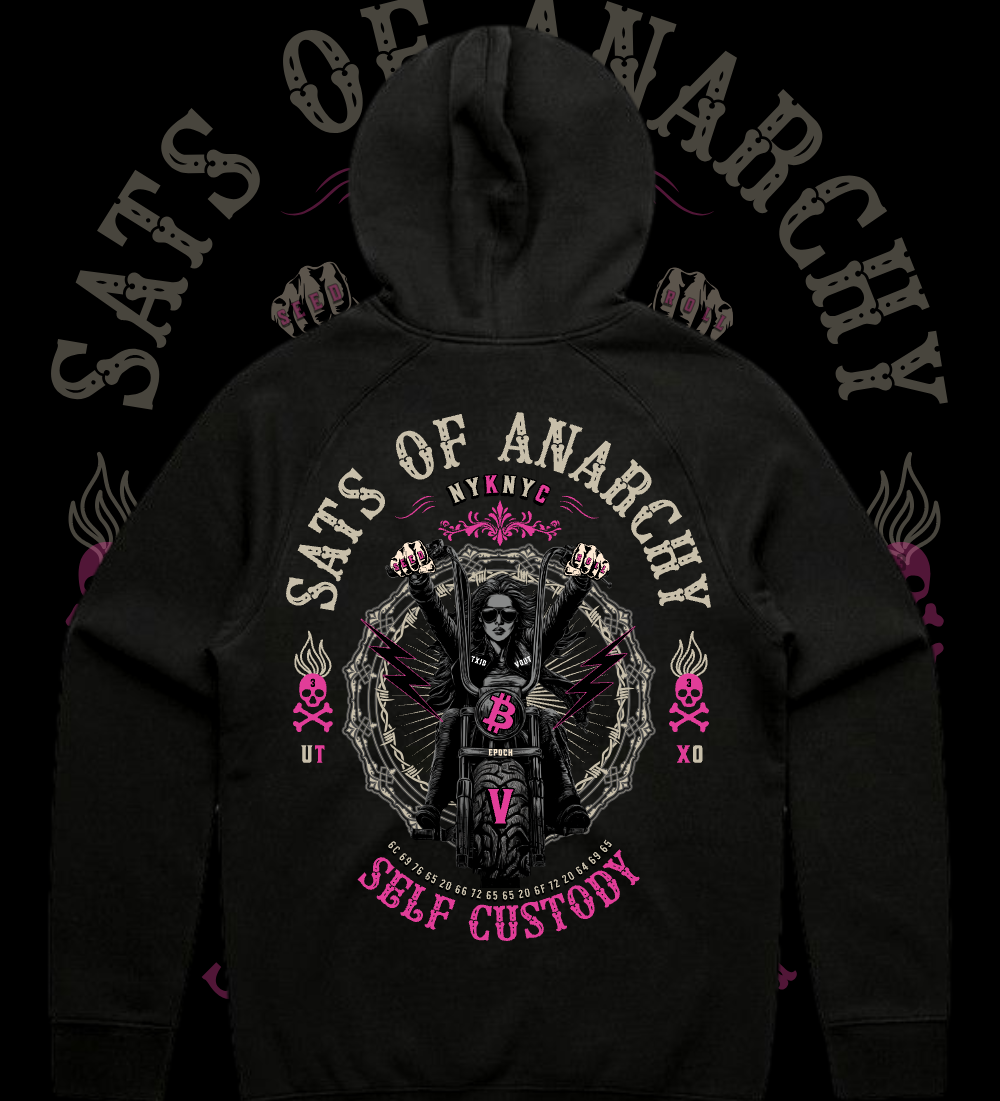 Epoch V Sats of Anarchy - Unisex Fullzip Hoodie