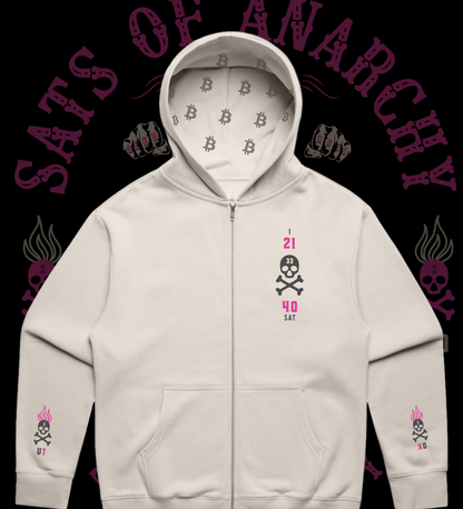 Epoch V Sats of Anarchy - Unisex Fullzip Hoodie