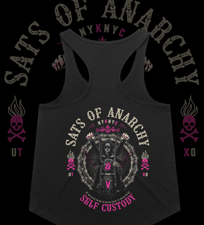 Sats of Anarchy - Women's Premium Racerback