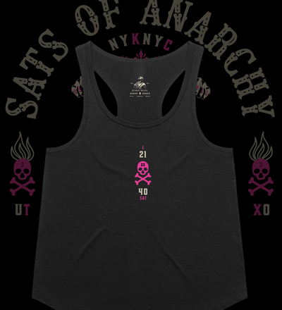 Sats of Anarchy - Women's Premium Racerback