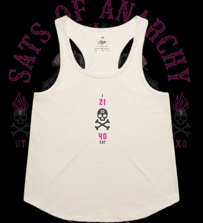 Sats of Anarchy - Women's Premium Racerback