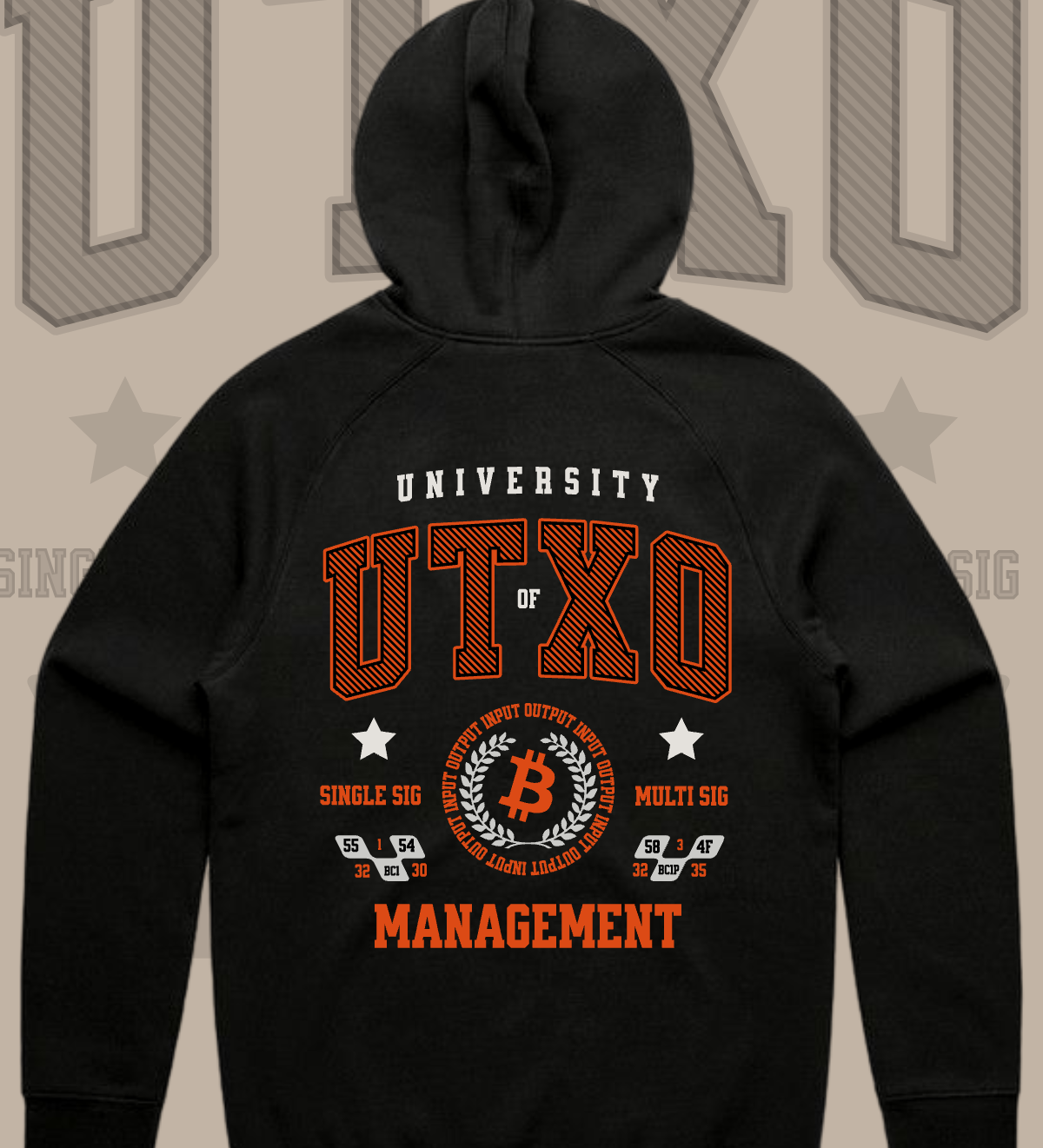 UTXO University Premium Full-zip Hoodie