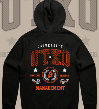 UTXO University Premium Full-zip Hoodie