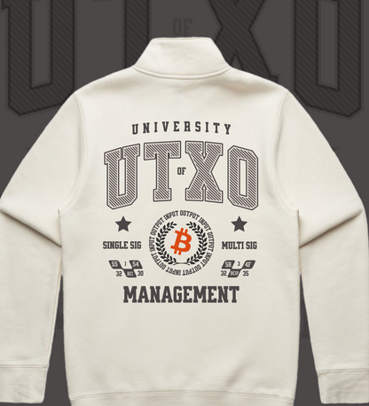 UTXO University Premium Half-Zip Sweatshirt