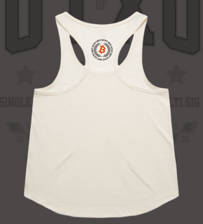 UTXO University Premium Womens Racerback