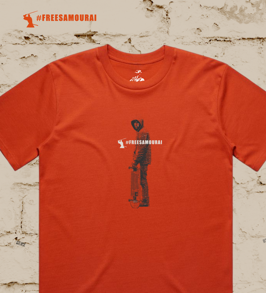 #FreeSamourai "Code is Not a Crime" Turbo Version Premium T-Shirt