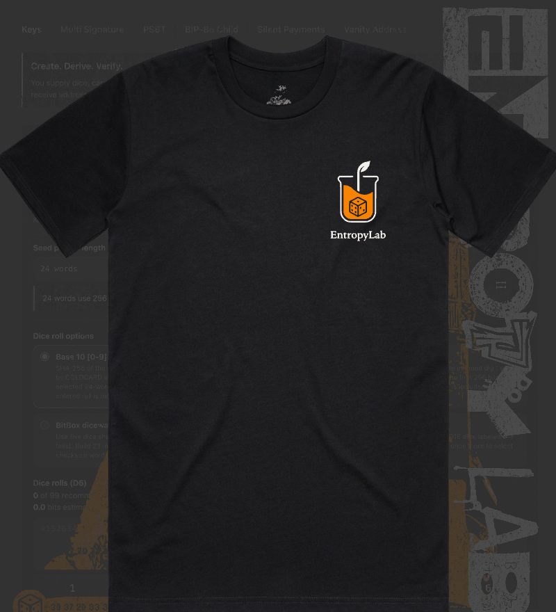 Entropy Lab - Dice Premium T-Shirt
