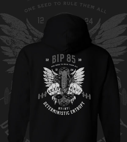 NYKNYC BIP 85 Black and White Hoodie
