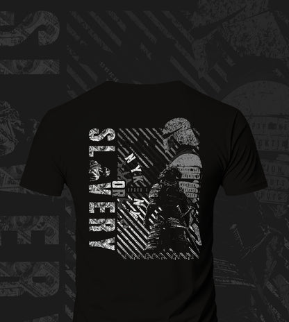 Bitcoin Or Slavery - T-Shirt - Consolidate UTXOs Black and White
